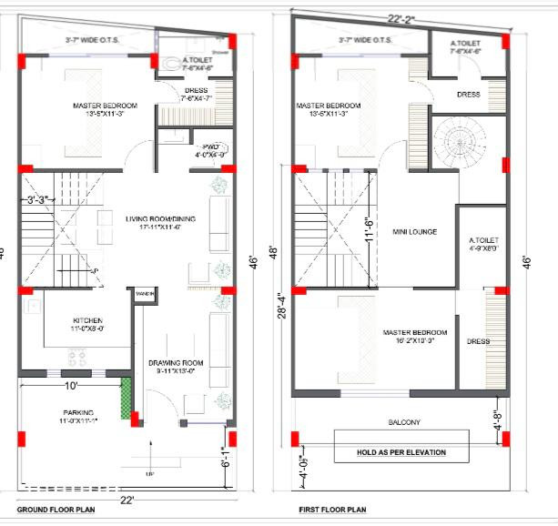 3BHK DUPLEX BHUWANA-2